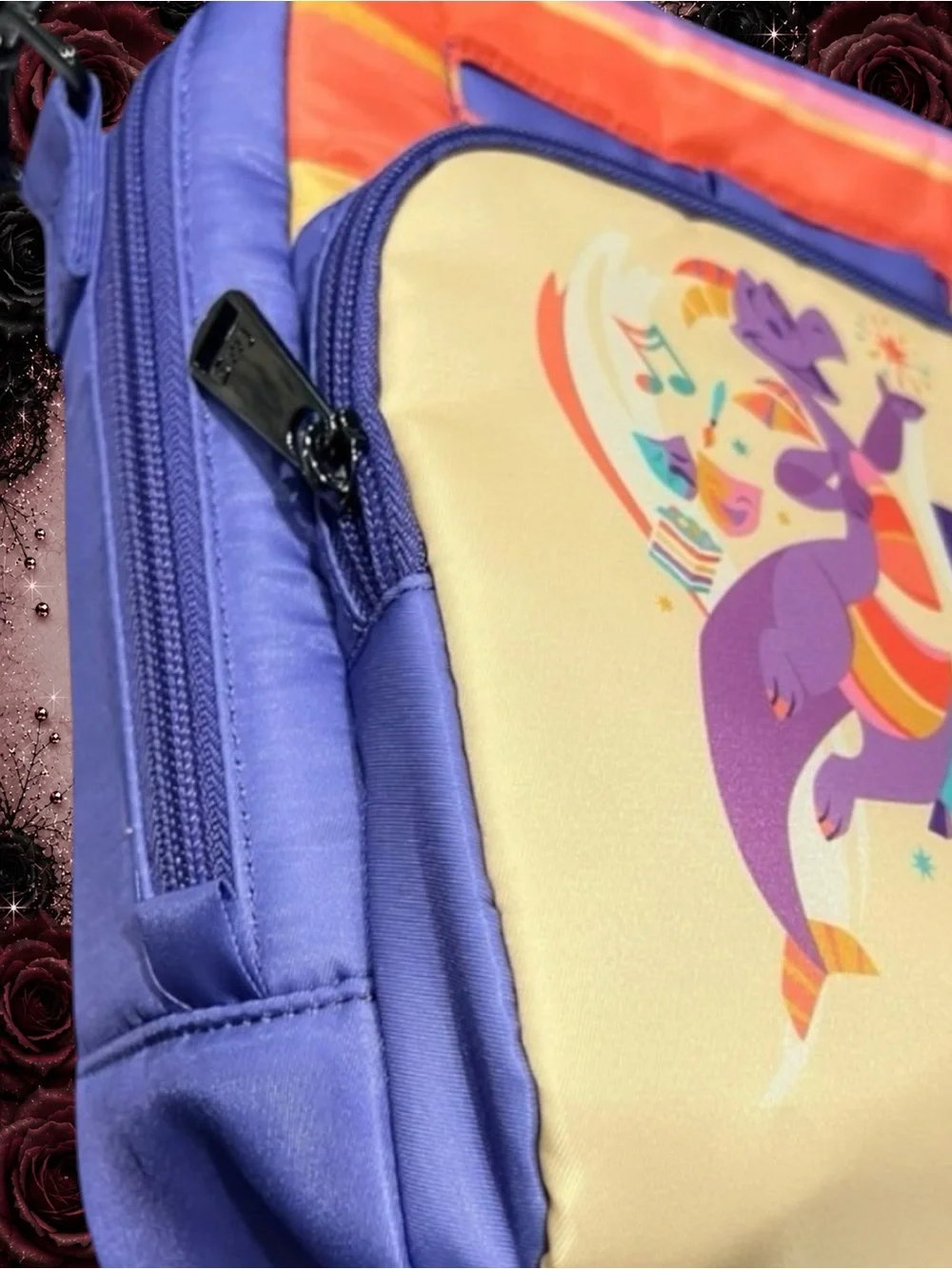 New NWT Disney Parks Figment Festival of the Arts 2025 Crossbody Bag by Lug